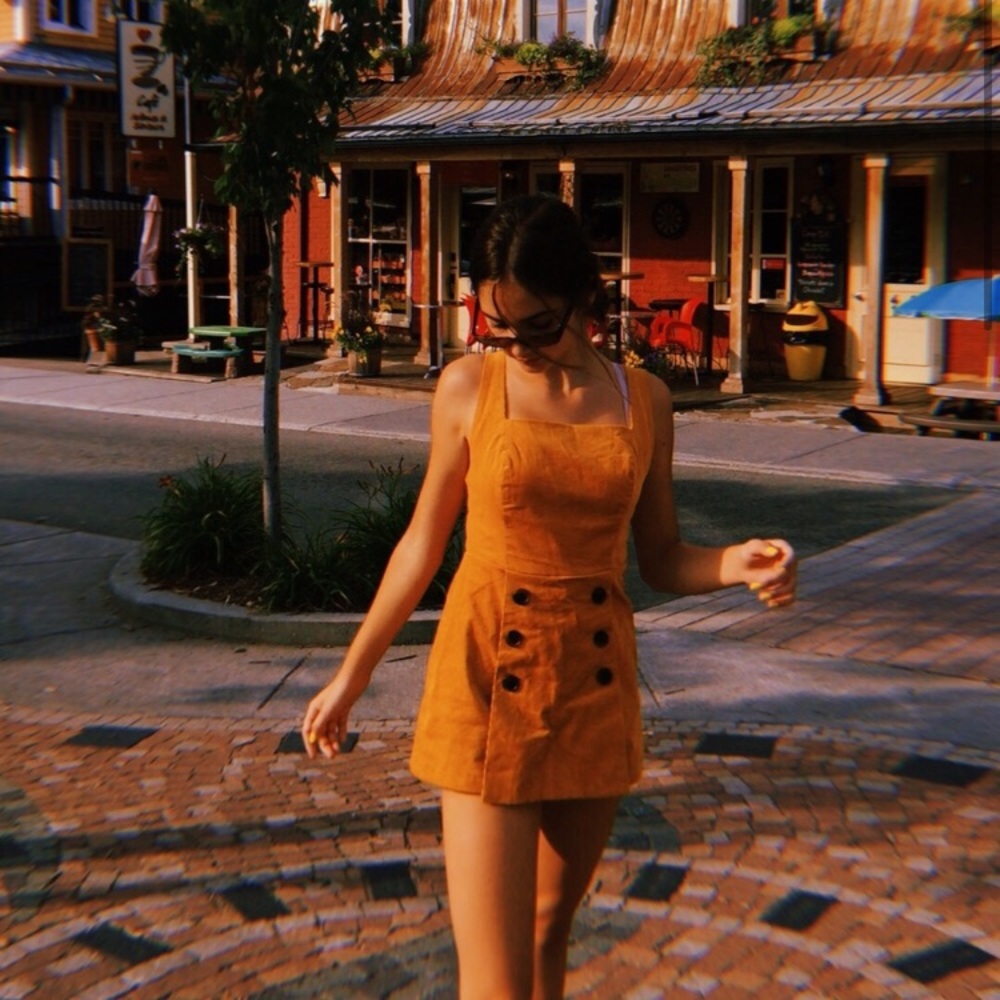 BDG corduroy romper